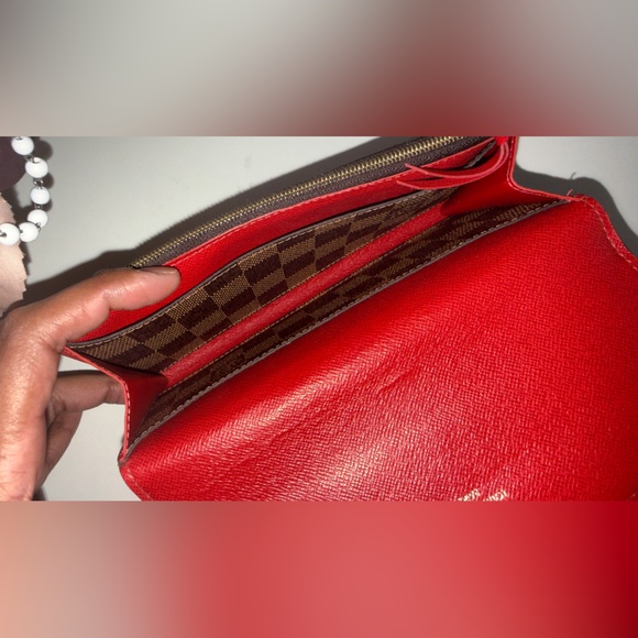 Louis Vuitton Damier Ebene Emilie Wallet - Picture 6 of 10